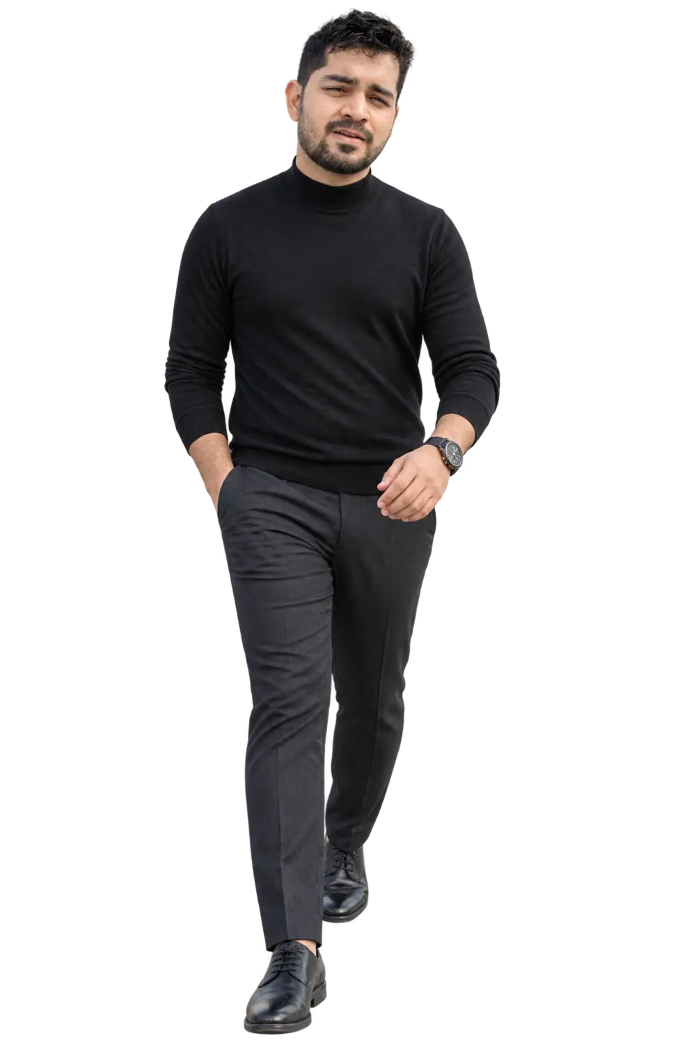 Md Asiqur Rahman walking forward